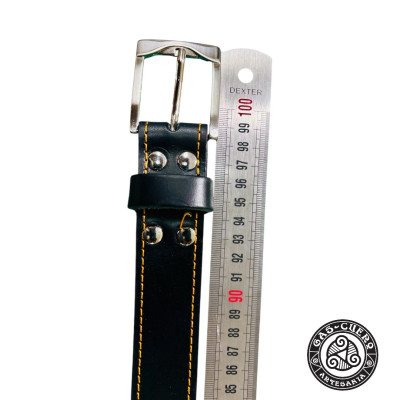 Cinturón liso estándar 3,5 cm de ancho