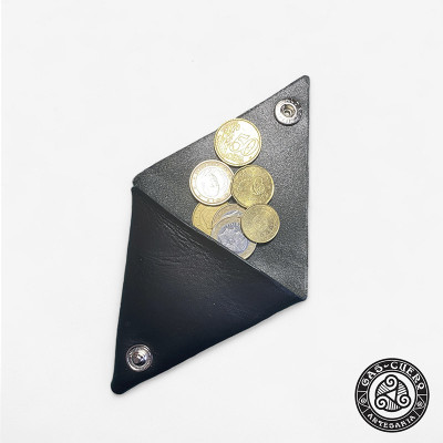 Monedero "Origami" triangular