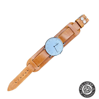 Pulsera personalizada de cuero para reloj