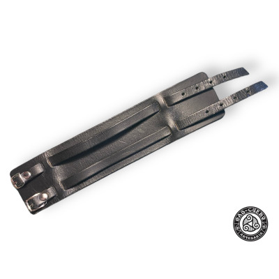 Muñequera doble lisa