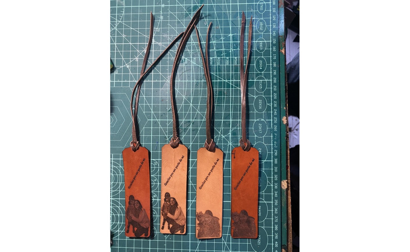 Personalización Láser sobre Cuero